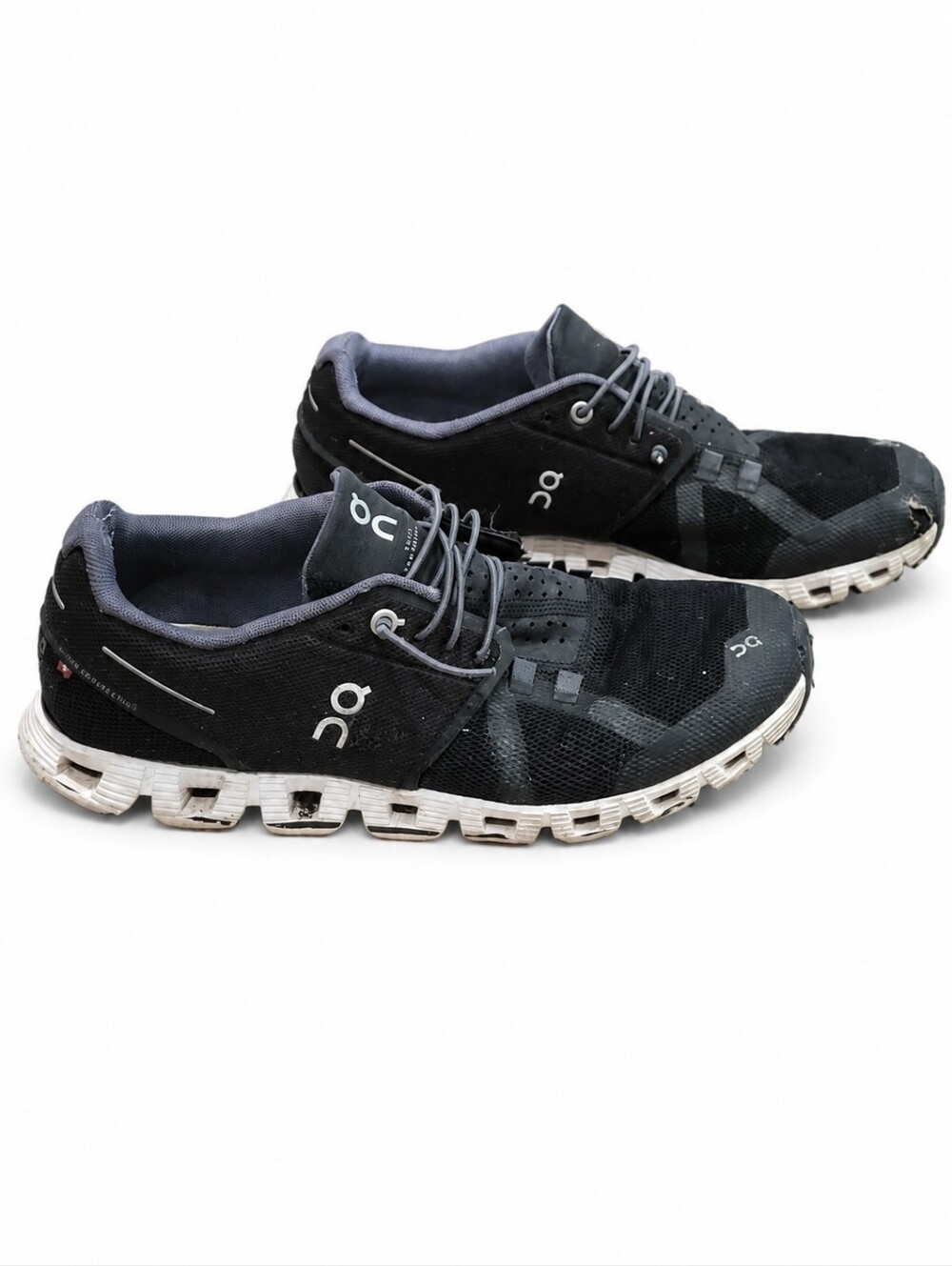 On Cloud 5 Running Shoes - Black/White W10